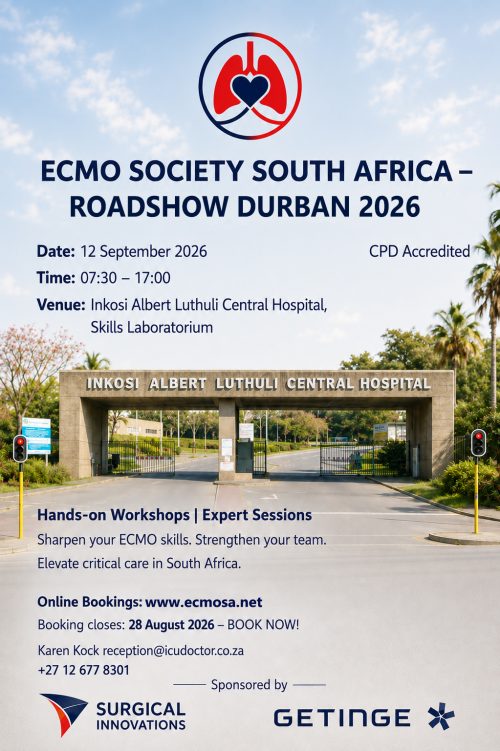 ECMO Roadshow Bloemfontein 12 September 2026